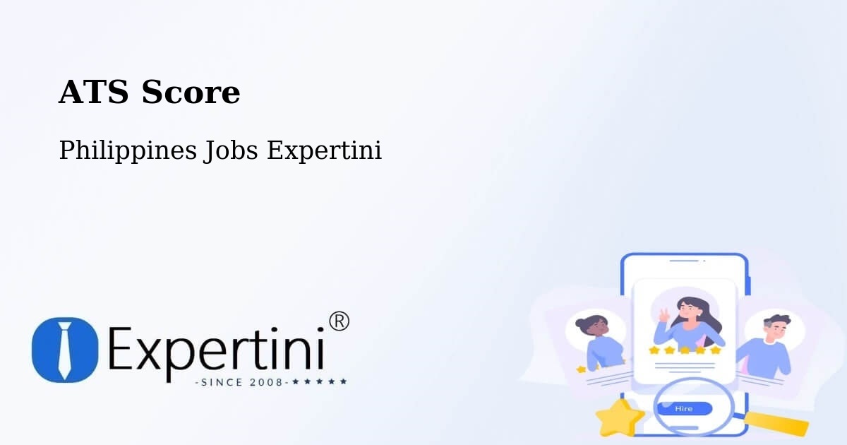 ATS Score - Philippines Jobs Expertini